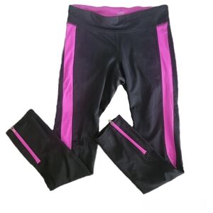 Champion Kids Leggings in Black and Pink